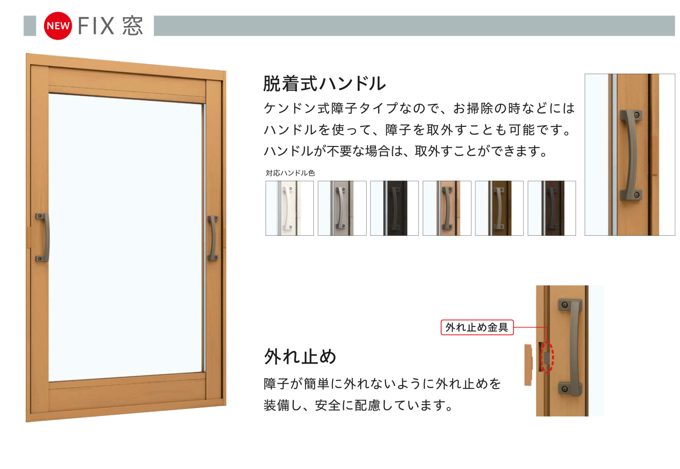 YKKAP樹脂製内窓【ウチリモ 】FIX窓