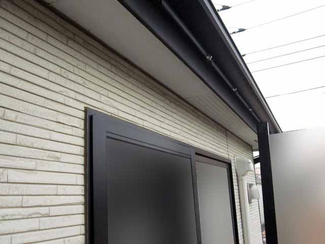 後付けシャッター施工例(ボックス省スペース)