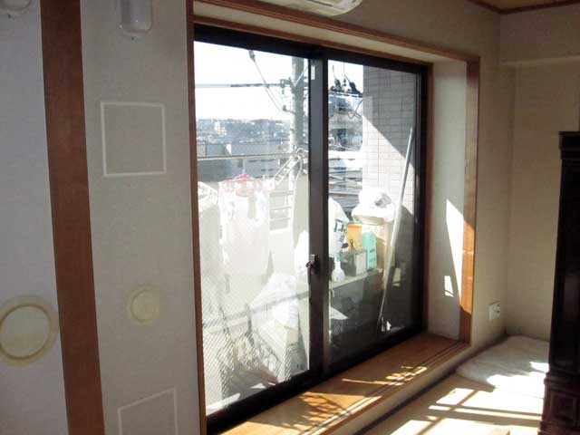 内窓施工例94(和紙調複層ガラス)