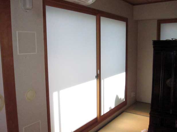 内窓施工例94(和紙調複層ガラス)