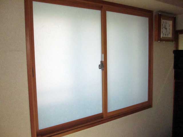 内窓施工例95(和紙調複層ガラス)